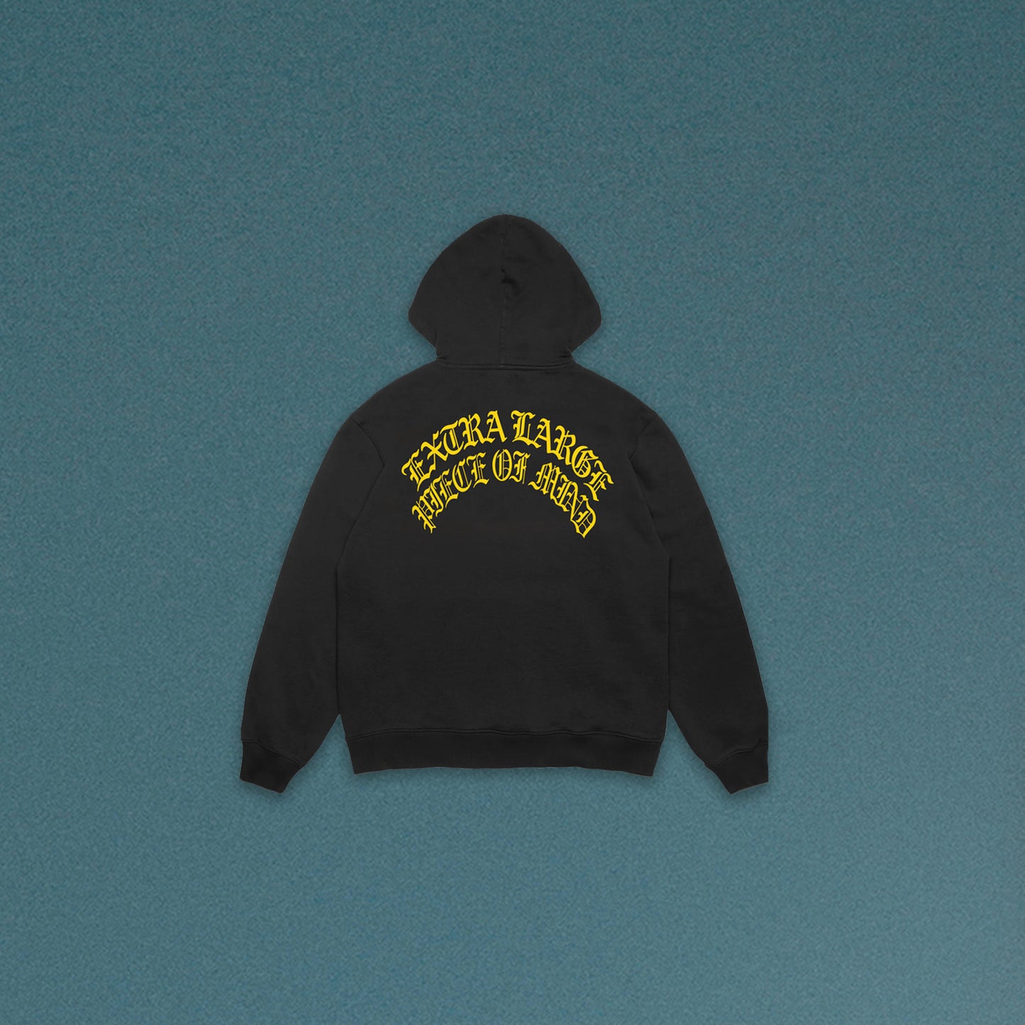 EXTRA LARGE PIECE OF MIND HOODIE