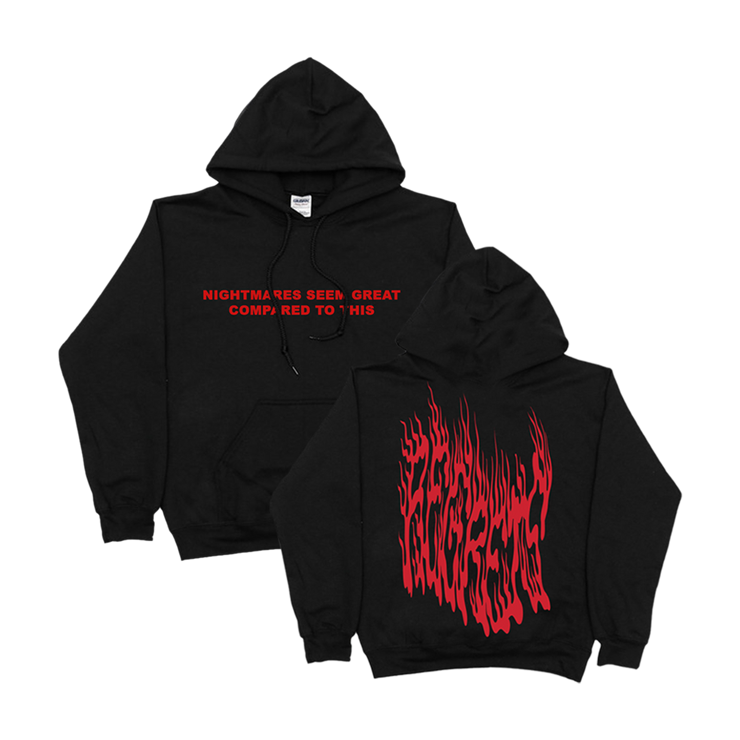 NIGHTMARES BLACK HOODIE