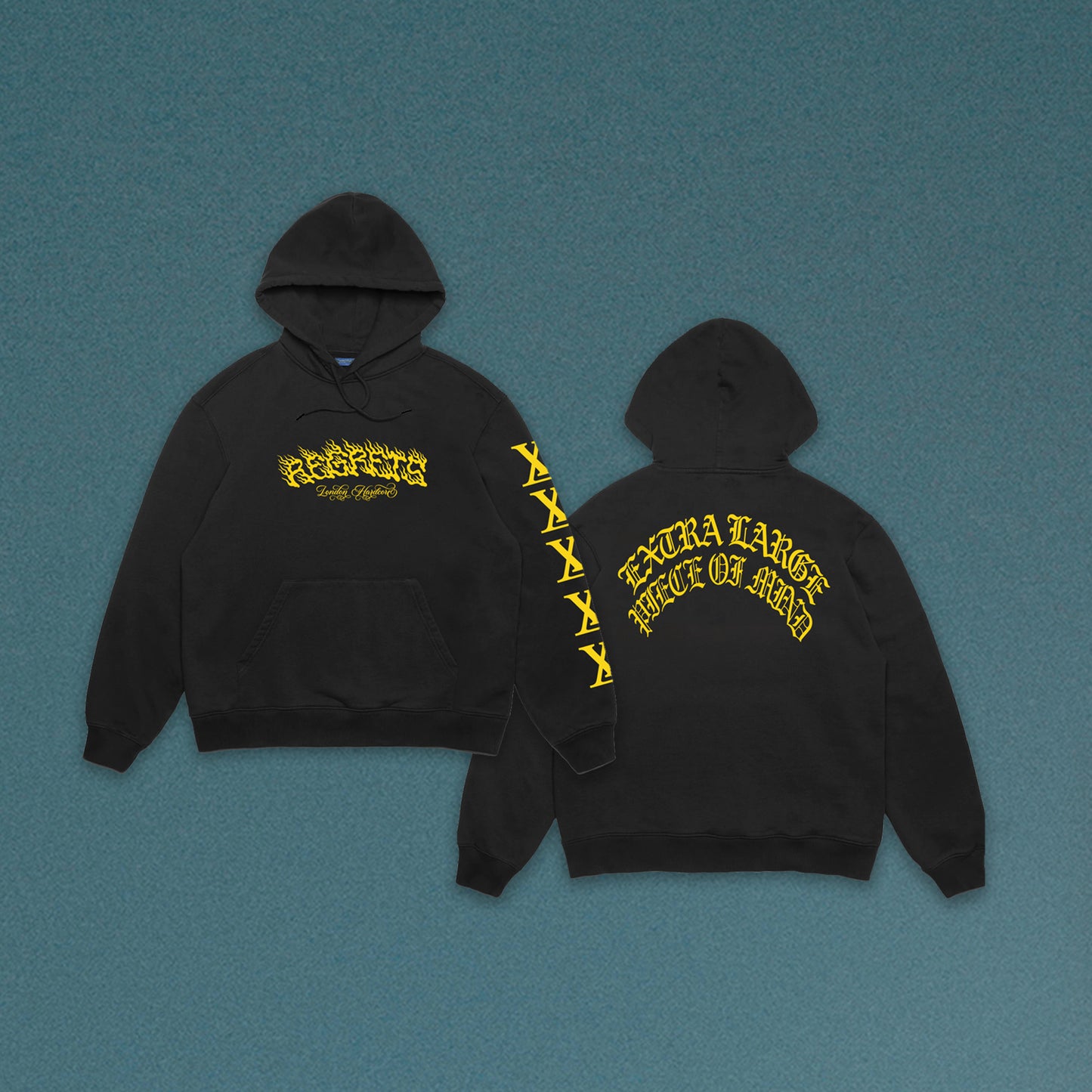 EXTRA LARGE PIECE OF MIND HOODIE
