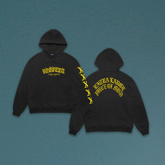EXTRA LARGE PIECE OF MIND HOODIE