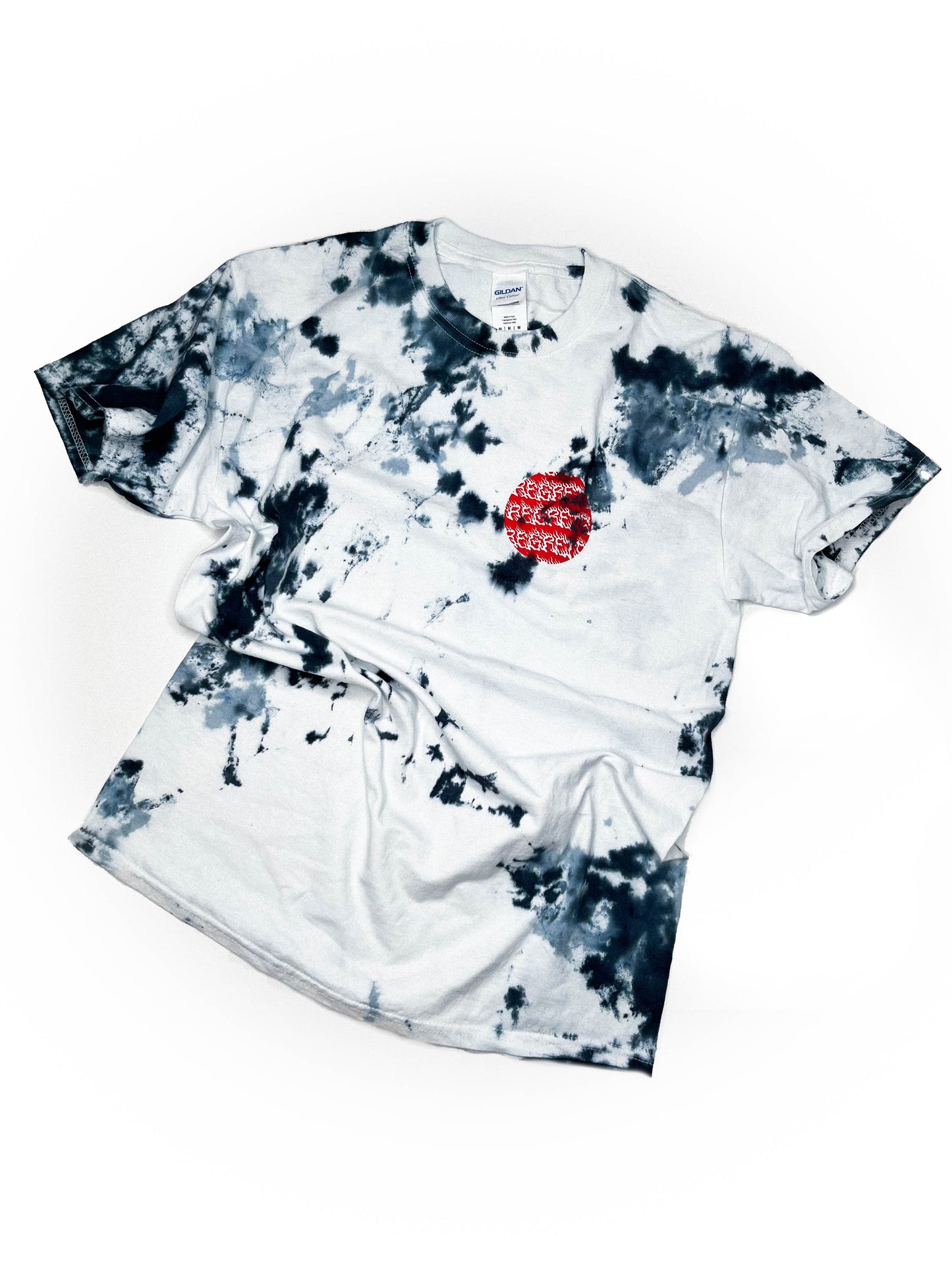 REGRETS BLACK DYE LOGO TEE