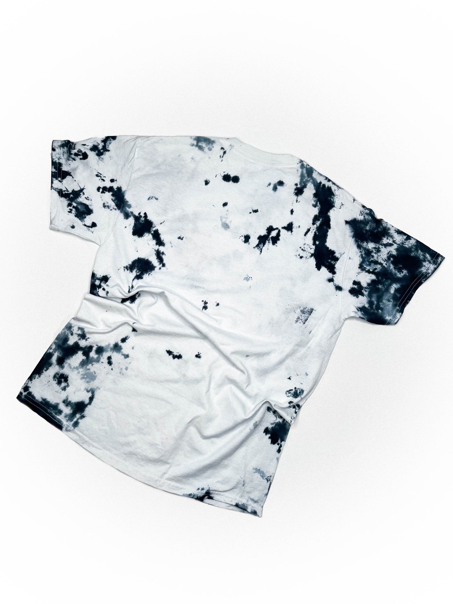 REGRETS BLACK DYE LOGO TEE