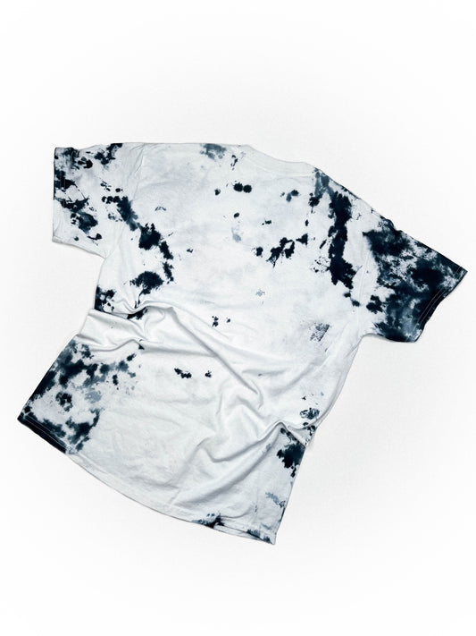 REGRETS BLACK DYE LOGO TEE